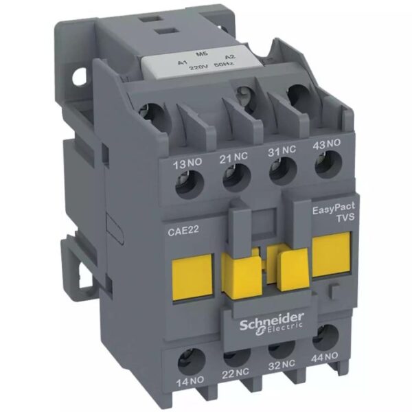 CAE22U5 | TVS CONTROL RELAY 2NO 2NC 240VAC 50Hz - Schneider Electric