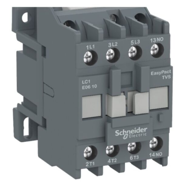 LC1E0910M5WB | TeSys E 9A AC3 contactor WB 220VAC - Schneider Electric