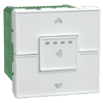 CD4SFR2M_WE | 4 Step Connected Fan Regulator,White - Schneider Electric