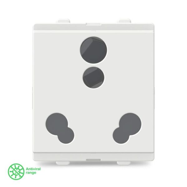 CPX616SK_WE | ClipsalX Antiviral-6A/16A 3P Socket with Shutter - Schneider Electric