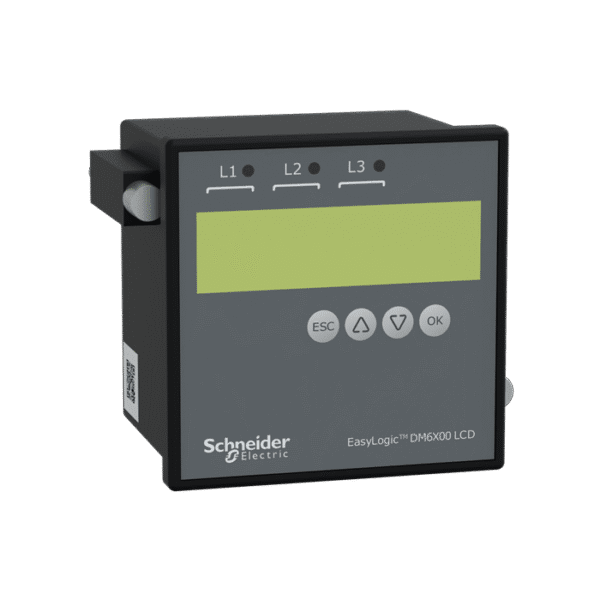 30002570 | DM6300 VAF PF meter Cl 0.5 RS485 LCD - Schneider Electric