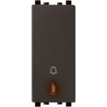 IN8485(BZ) | 6A Full-Flat Bell Module With Neon, Bronze - Schneider Electric