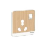 E8315C_16_LW | Avataron-6/16A Switched Socket Cover, Lw - Schneider Electric