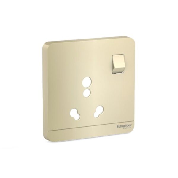 E8315C_16_WG | Avataron-6/16A Switched Socket Cover, Wg - Schneider Electric