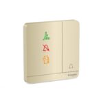 E8331BPDMW_WG_G8 | Avataron-Do Not Disturb/ Please Clean Up Indicator With Bell Push Switch, Wg - Schneider Electric