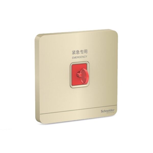 E8331KPB_WG | Avataron-Panic Button With Key Reset, Wg - Schneider Electric