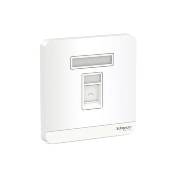 E8331RJS5_WE | Avataron-1G Rj45 Data Cat5E, Shuttered, We - Schneider Electric