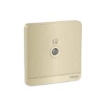 E8331TV_GH | Avataron-1G Tv Socket, 75Î©, Through-Connect, Gh - Schneider Electric