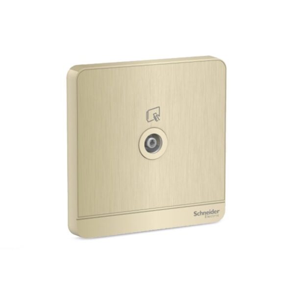 E8331TV_GH | Avataron-1G Tv Socket, 75Î©, Through-Connect, Gh - Schneider Electric