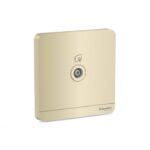 E8331TV_WG | Avataron-1G Tv Socket, 75Î©, Through-Connect, Wg - Schneider Electric