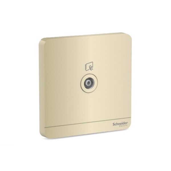 E8331TV_WG | Avataron-1G Tv Socket, 75Ω, Through-Connect, Wg - Schneider Electric