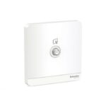 E8331TVSF_WE | Avataron-1G Tv Socket, Slave 5-1000, We - Schneider Electric
