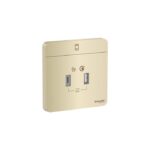 E8332ACQUSB_WG | 21W Type A+C, Pd+Qc3.0 Usb Charger, Wg - Schneider Electric