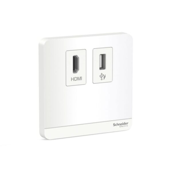 E8332HDUSB_WE | Avataron-Hdmi + Usb Soc, We - Schneider Electric