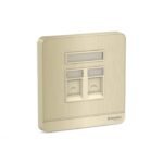 E8332RJS5_GH | Avataron-2G Rj45 Data Cat5E, Shuttered, Gh - Schneider Electric