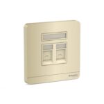 E8332RJS5_WG | Avataron-2G Rj45 Data Cat5E, Shuttered, Wg - Schneider Electric