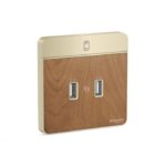 E8332USB_WD_G8 | Avataron-2 X 2.1A Usb Charger, Wd - Schneider Electric