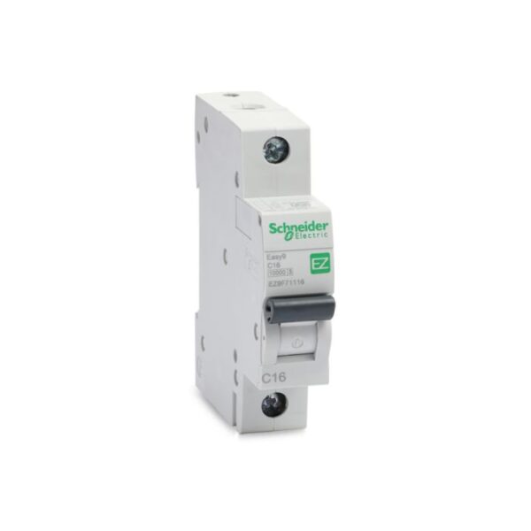 EZ9F71116 | Easy9 MCB 1P 16A C 10000A 240V - Schneider Electric