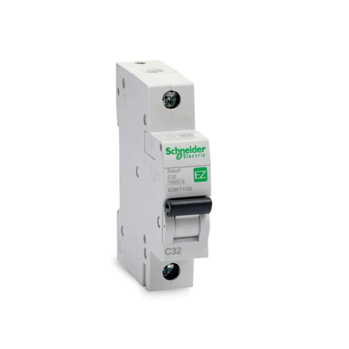 ez9f71132_02.jpg EZ9F71132 | Easy9 MCB 1P 32A C 10000A 240V - Schneider Electric - Image 1