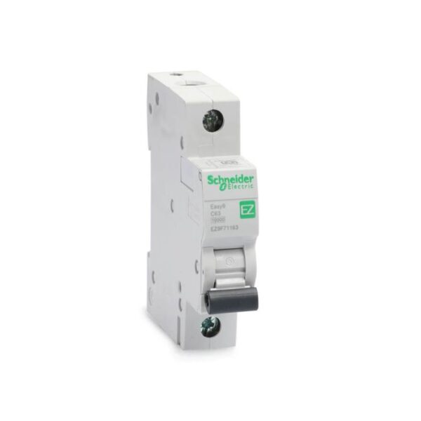 EZ9F71163 | Easy9 MCB 1P 63A C 10000A 240V - Schneider Electric