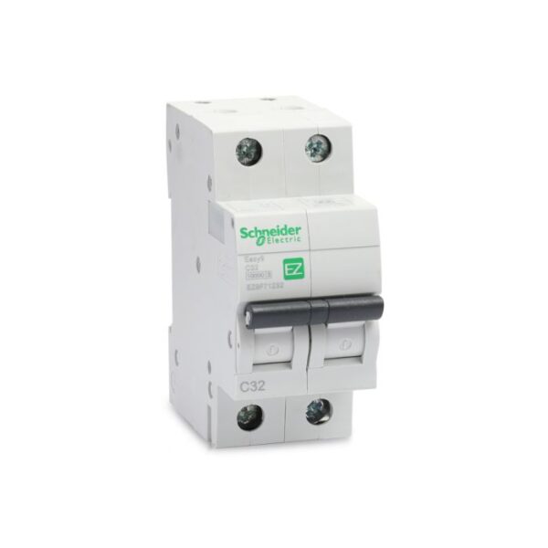 EZ9F71232 | Easy9 MCB 2P 32A C 10000A 415V - Schneider Electric