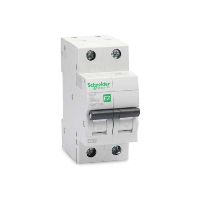 ez9f71232_02.jpg EZ9F71232 | Easy9 MCB 2P 32A C 10000A 415V - Schneider Electric - Image 1