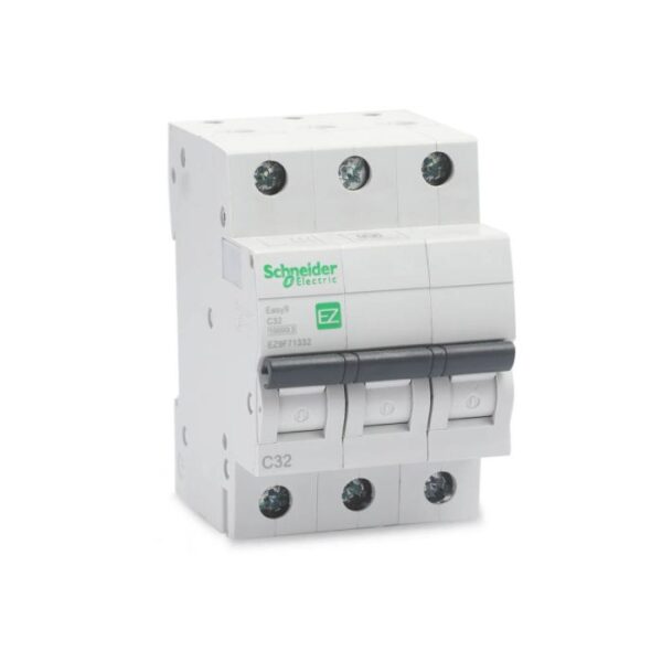 EZ9F71332 | Easy9 MCB 3P 32A C 10000A 415V - Schneider Electric