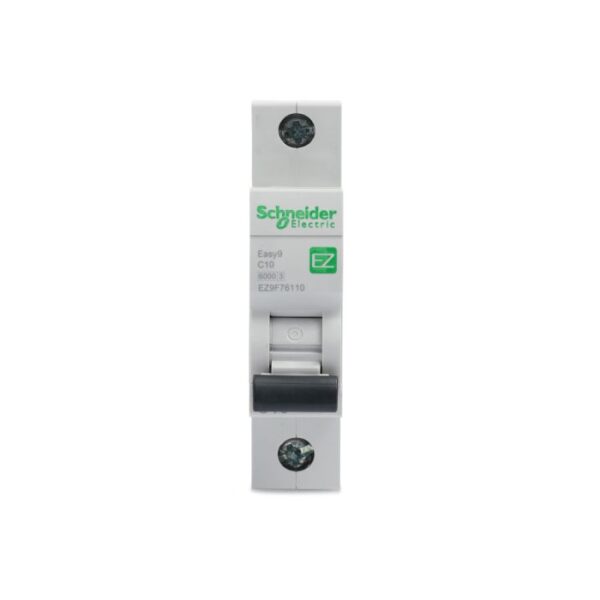 EZ9F76110 | Easy9 MCB 1P 10A C 6000A 240V - Schneider Electric