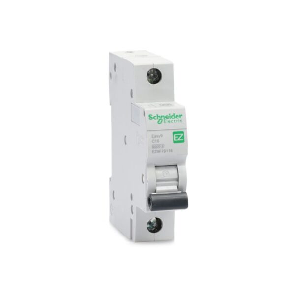 EZ9F76116 | Easy9 MCB 1P 16A C 6000A 240V - Schneider Electric