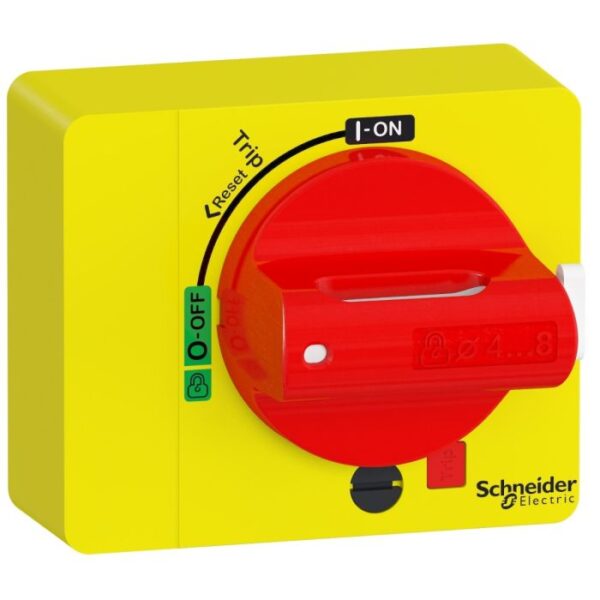 GV4ADN02 | DIRECT ROTARY HANDLE RED GV4 BV4 - Schneider Electric