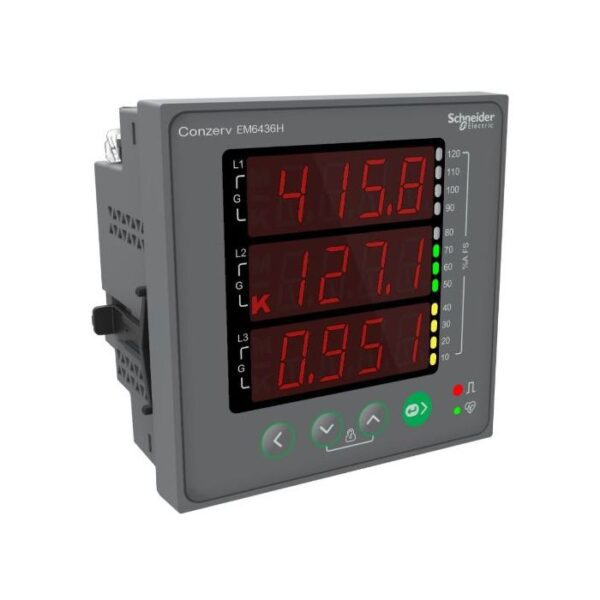 METSEEM6459HCL05RS | EM6459H VAF PF meter Cl 0.5S RS485 - Schneider Electric