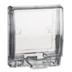 E223R_TR | F-T WP SINGLE GANG SKT COVER_TRAN_IP55 - Schneider Electric