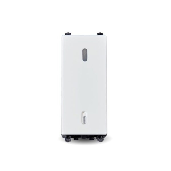 IN8401 | ZENcelo India - 6A 1 Way Full Flat Switch with Indicator-White - Schneider Electric