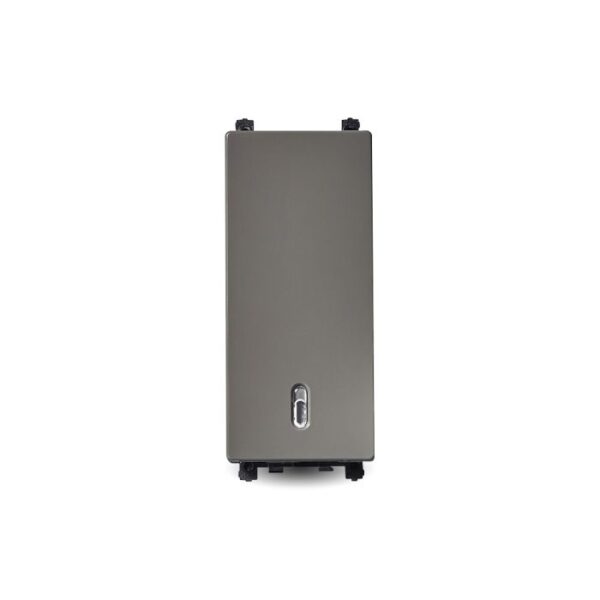 IN8401(BZ) | 6AX 1 Way Full-Flat Switch Module with On indicator - bronze - Schneider Electric