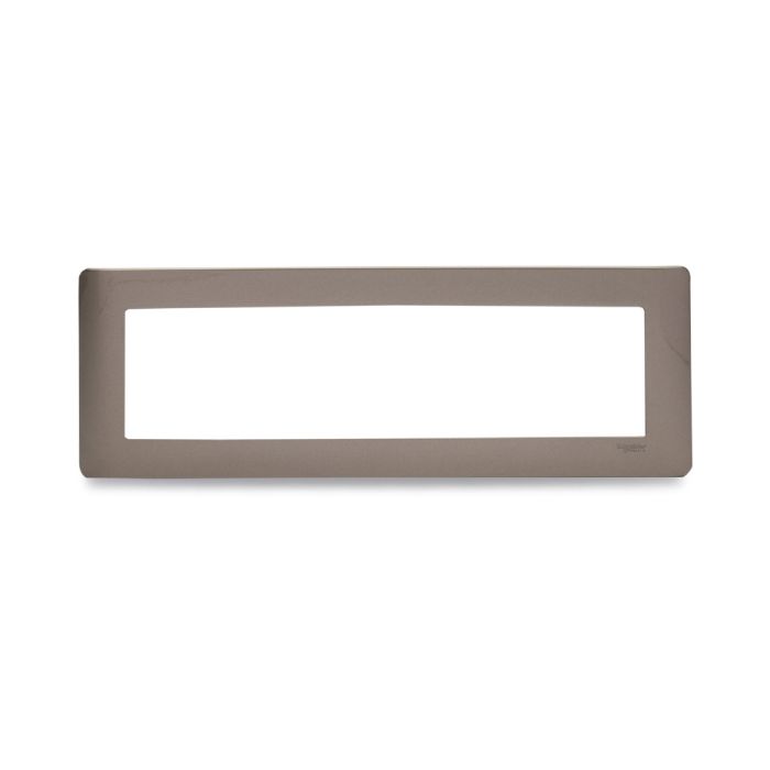 in8409c_sz__01.jpg IN8409C(SZ) | ZENcelo India - 9 Module Grid and Cover frame - Silver Bronze - Schneider Electric - Image 1