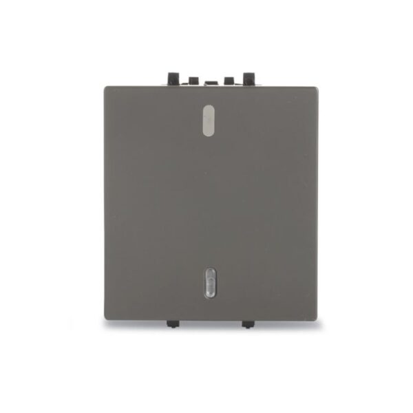 IN8422/16(BZ) | ZENcelo India - 16AX/20A 2 Way 2 Module Full Flat Switch - Dark grey - Schneider Electric