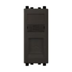 IN8431RJS4(BZ) | Zencelo-Rj11 1Gang Telephone Outlet, Dark Grey - Schneider Electric