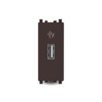 IN8431USB_BZ | Zencelo India-2.1A 5V Usb Charger,1 Module-Dark Grey - Schneider Electric