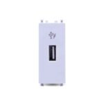 IN8431USB_WE | Zencelo India-2.1A 5V Usb Charger,1 Module-White - Schneider Electric