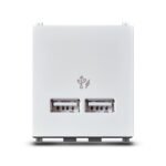 IN8432USB_WE | Zencelo India-2.1A 5V Usb Charger,2 Module -White - Schneider Electric