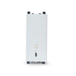 IN8485 | 6A Full Flat Bell Push with Neon - White - Schneider Electric