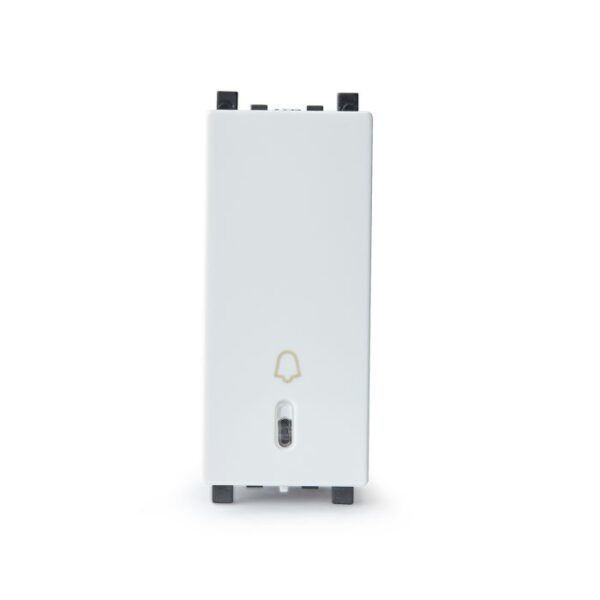 IN8485 | 6A Full Flat Bell Push with Neon - White - Schneider Electric