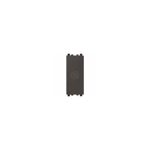 INH8451(BZ) | ZENcelo India - Illuminated switch with "Do Not Disturb " - Dark Grey - Schneider Electric