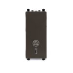 INH8452(BZ) | ZENcelo India - Full-Flat Illuminated "Do Not Disturb " Switch -Dark Grey - Schneider Electric