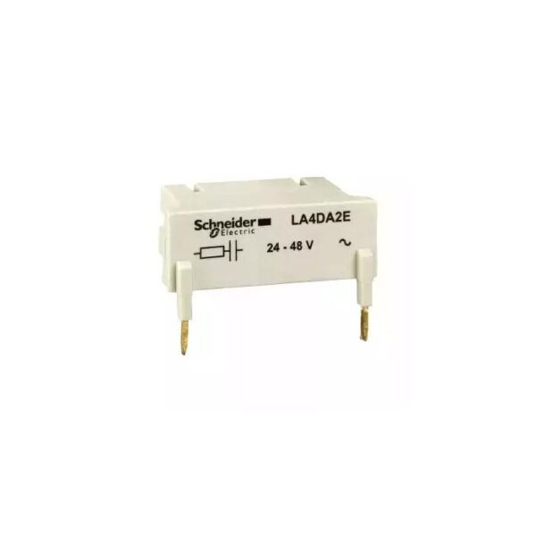 LA4DA2E | RC SUPPRESSOR 24-48VAC FOR D80...D150 - Schneider Electric