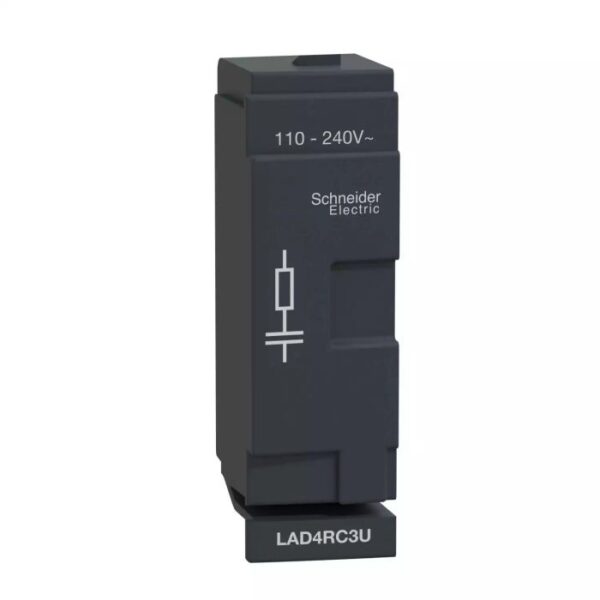 LAD4RC3U | TeSys D40A-D65A RC 110-240VAC SUPPRESSOR - Schneider Electric