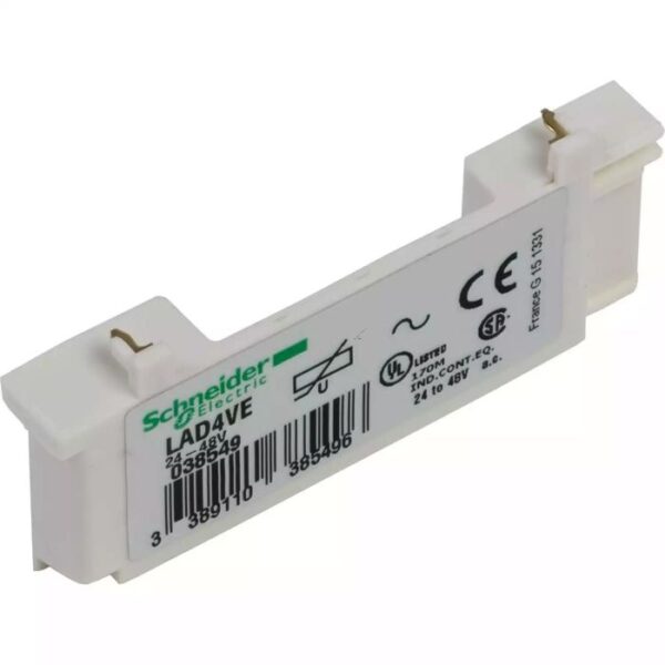 LAD4RCE | RC CIRCUIT SUPPRESSOR 24-48VAC D09-D38 - Schneider Electric