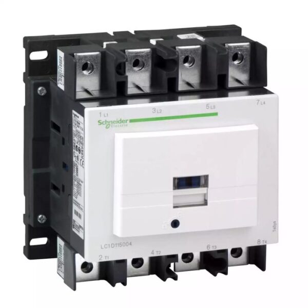 LC1D1150046U7 CONTACTOR 115A 4P 240V 50 60HZ Schneider Electric lc1d1150046u7