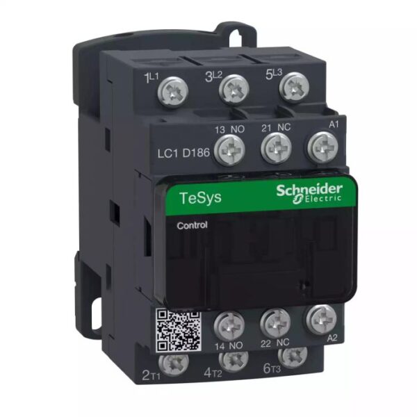 LC1D186F7 | TeSys Contactor 3P AC3 18A 110VAC - Schneider Electric