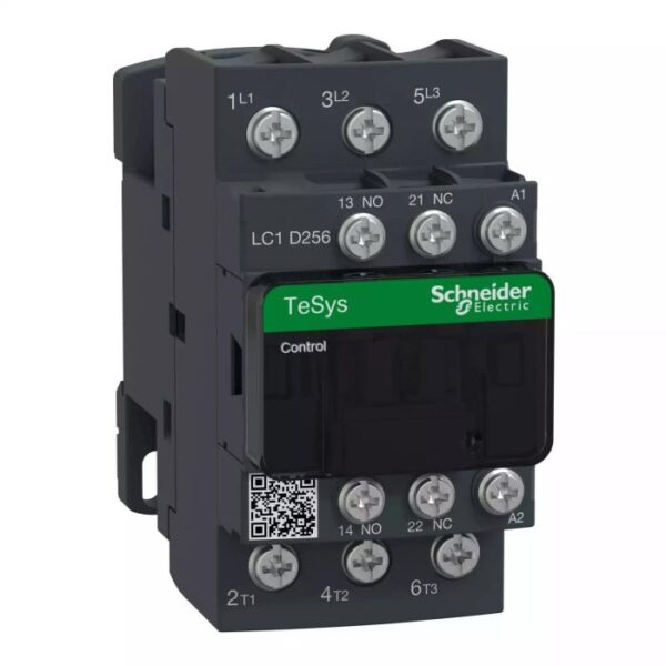 LC1D256F7 | TeSys Contactor 3P AC3 25A 110VAC - Schneider Electric